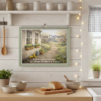 Cosy Cottages 2026 – A Watercolor Calendar