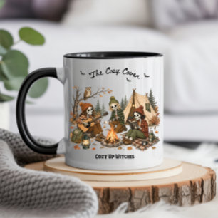 Cosy Coven Skeleton Witches Collection - Camping Mug