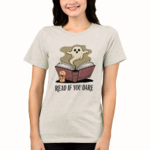 Cosy Cream Gothic Book Ghost