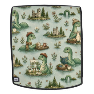 Cosy Cryptids Nessie Loch Ness Monster hobbies Backpack