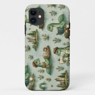 Cosy Cryptids Nessie Loch Ness Monster hobbies  Case-Mate iPhone Case