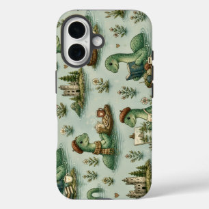 Cosy Cryptids Nessie Loch Ness Monster hobbies iPhone 16 Case