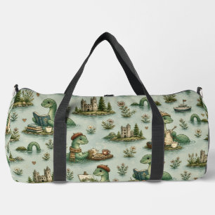 Cosy Cryptids Nessie Loch Ness Monster hobbies Duffle Bag