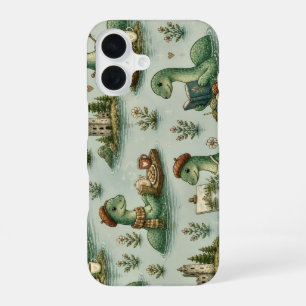 Cosy Cryptids Nessie Loch Ness Monster hobbies iPhone 16 Case