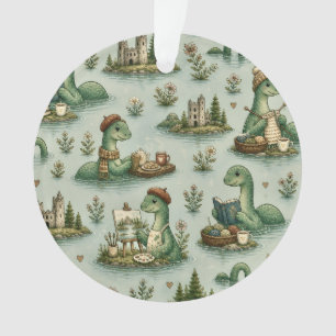 Cosy Cryptids Nessie Loch Ness Monster hobbies  Ornament