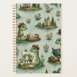 Cosy Cryptids Nessie Loch Ness Monster hobbies Planner