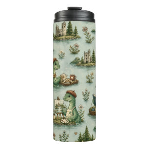 Cosy Cryptids Nessie Loch Ness Monster hobbies  Thermal Tumbler