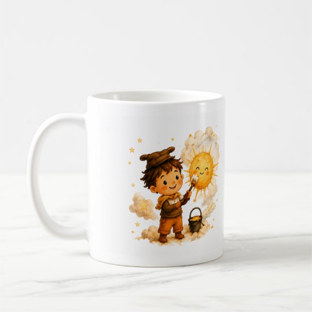 Cosy Cute Sun Workshop Coffee Cup (Left)