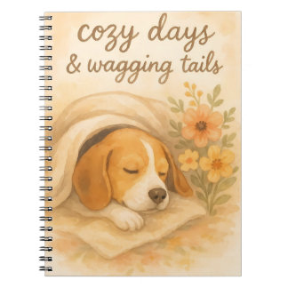 Cosy Days & Wagging Tails Notebook