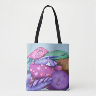 Cosy Dragon Tote Bag