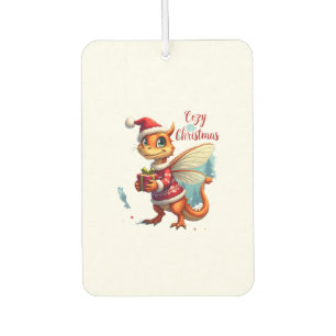 Cosy Dragonfly Christmas Car Air Freshener