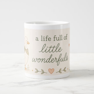 Cosy Duck “Little Wonderfuls” Mug – Soft Aesthetic