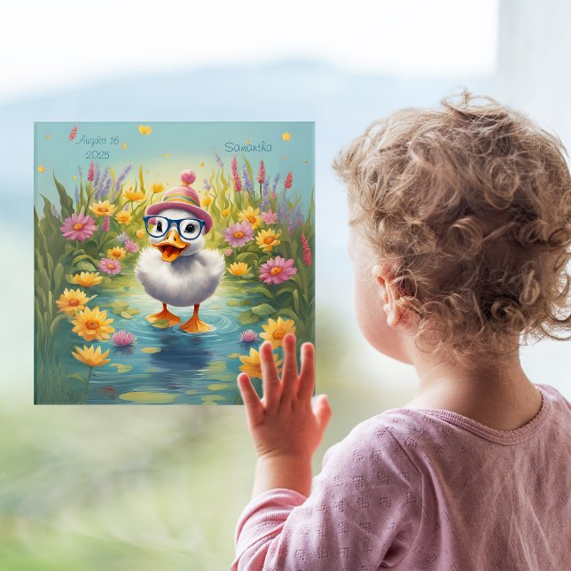 Cosy Duckling  Window Cling (Creator Uploaded)