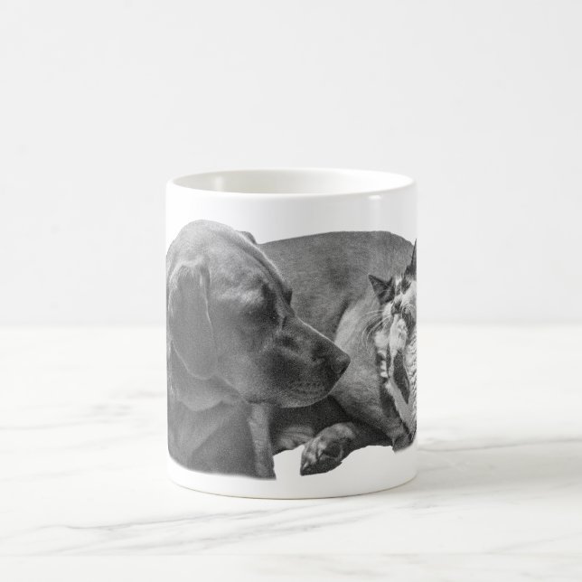 Cosy Duo, Soft Shaded Coffee Mug (Center)