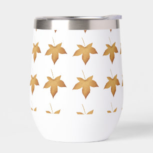 Cosy Fall Autumn Leaves Pattern Aesthetic Design