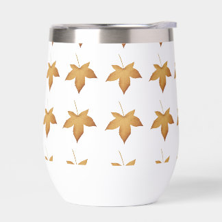 Cosy Fall Autumn Leaves Pattern Aesthetic Design