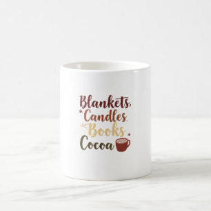 Cosy Fall Checklist Mug   Blankets Candles Cocoa
