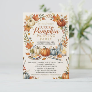 Cosy Fall Harvest Dinner Party Invitation 2026 Pri