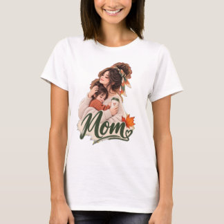 Cosy Fall Mum & Daughter Autumn Love T-Shirt