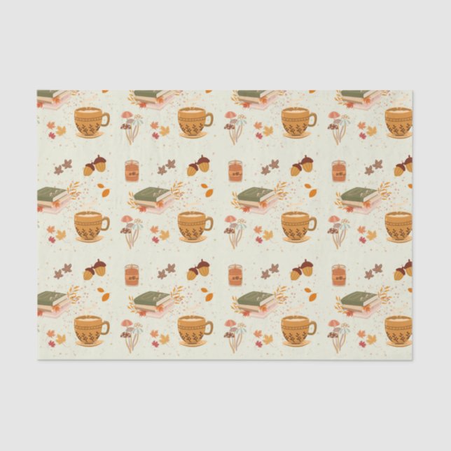   Cosy Fall Tissue Paper (Front)