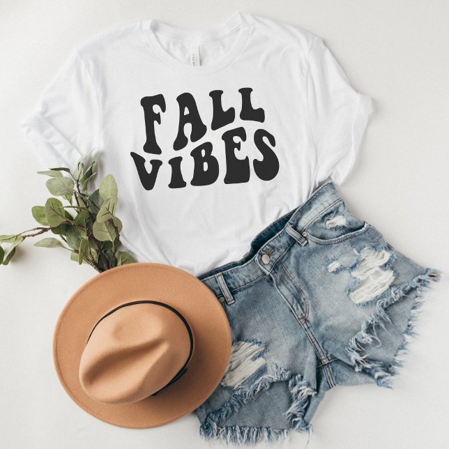 Cosy Fall Vibes Graphic Tee (Fall Vibes Shirt)