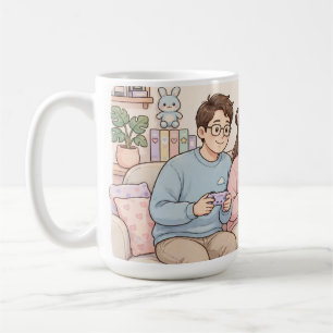 Cosy Family Gamers Mug - Family Gaming Time
