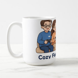Cosy Family Gamers Mug - Family Gaming Time