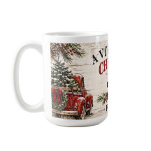 Cosy Farmhouse Personalised Christmas Coffee Mug