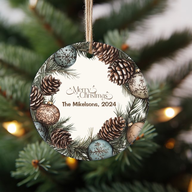 Cosy Festive Rustic Christmas Ornament (Creator Uploaded)
