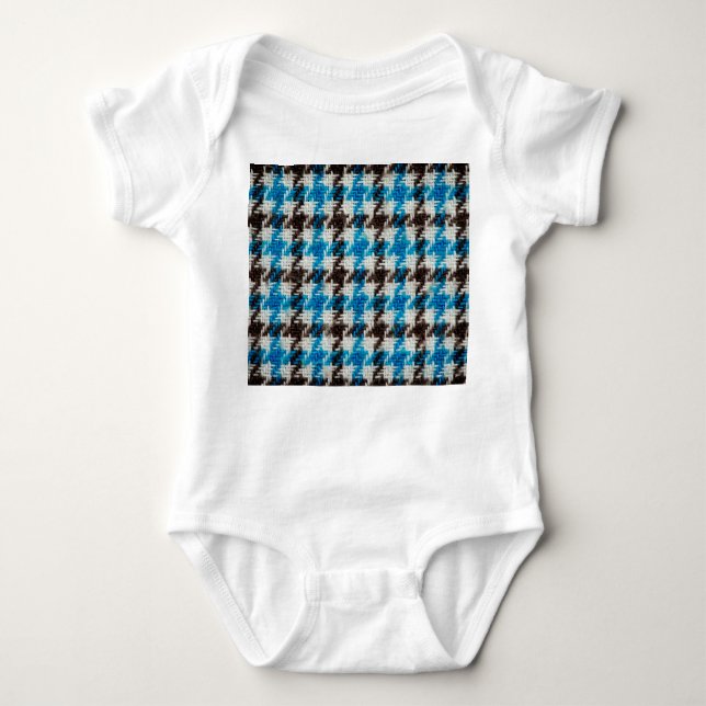 Cosy flannel fabric, textural background. baby bodysuit (Front)