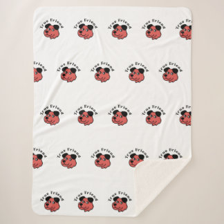  Cosy Fleece & Sherpa blanket