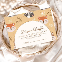Cosy Forest Animals Diapper Raffle