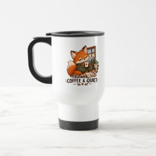 Cosy Fox Coffee & Quiet Travel Mug&Tumbler Design Mug