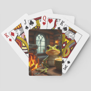 Cosy Frog Playing Cards