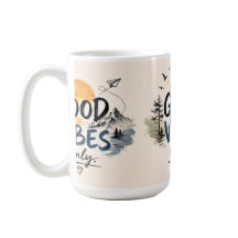 Cosy Good Vibes Only Coffee Mug