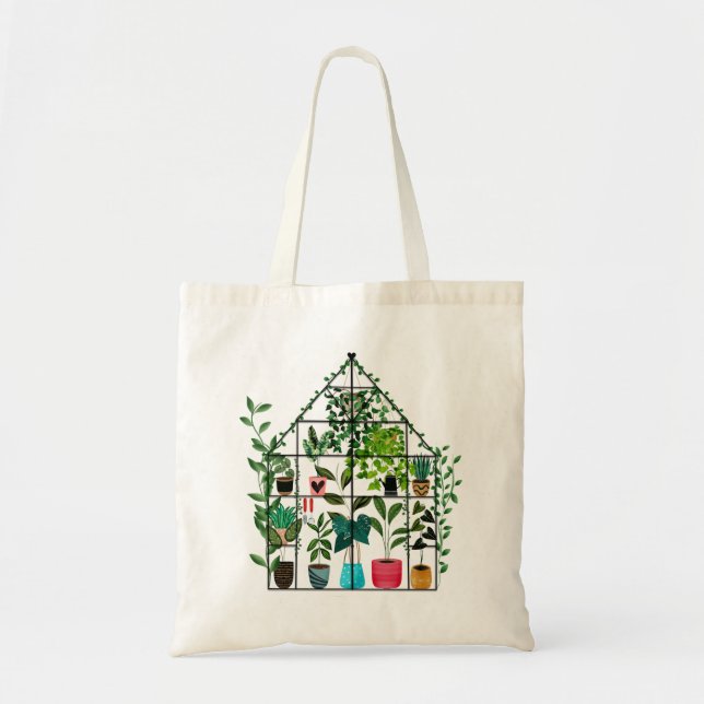 Cosy Greenhouse Tote Bag (Front)
