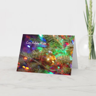 Cosy Holiday Greeting Card
