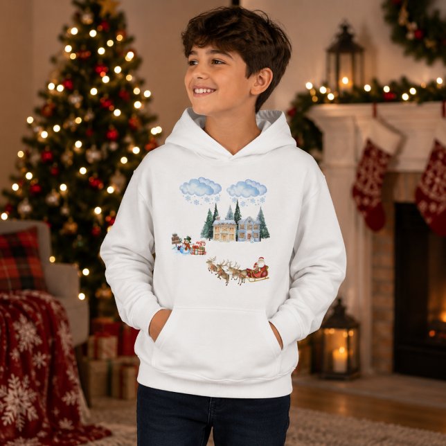 Cosy Holiday Kids Pullover Sweatshirt (Creator Uploaded)