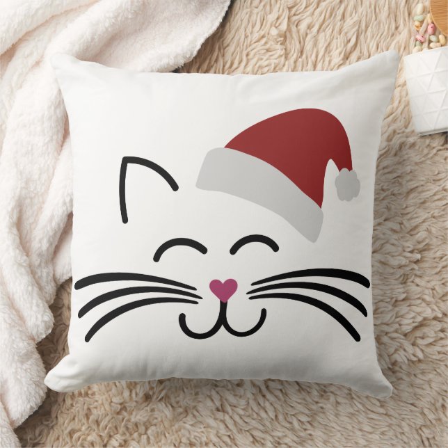 Cosy Holiday Merry Catmas Bliss Classic Cushion (Blanket)