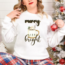 Cosy Holiday Mug Design with Christmas Trees