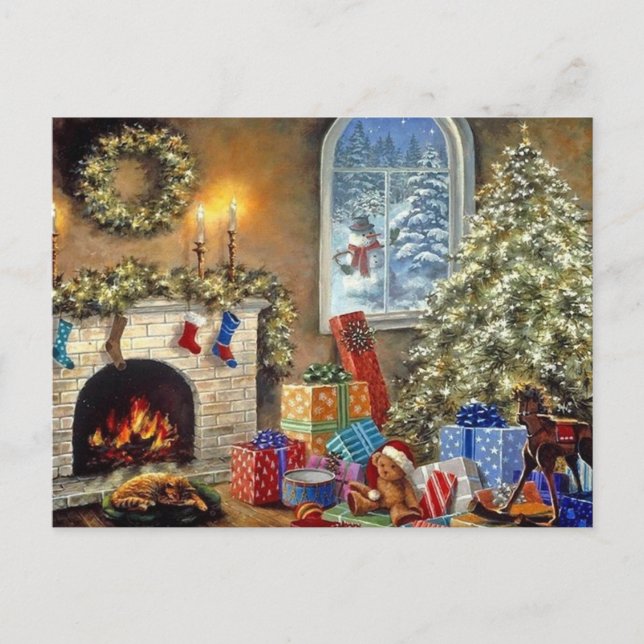 Cosy Holidays Holiday Postcard (Front)