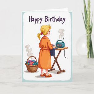 Cosy Homey Birthday Card