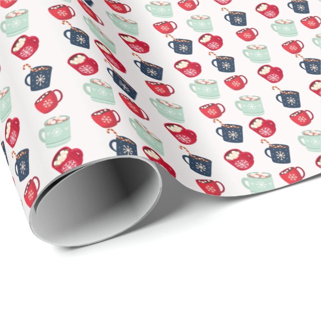 Cosy Hot Cocoa Mug Wrapping Paper (Roll Corner)