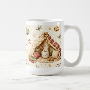 Cosy Hygge Blanket Fort Hot Cocoa Mug