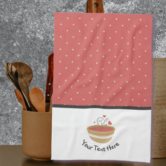 Cosy Kitchen Polka Dot Kitchen Towel