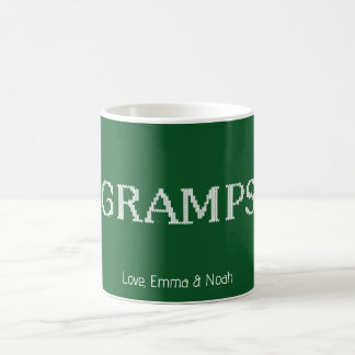 Cosy Knitted GRAMPS Christmas Coffee Mug