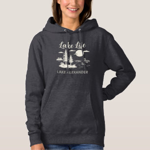 Cosy Lake Life Custom Lake Name  Hoodie