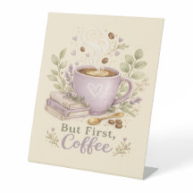 Cosy Lavender Watercolor Coffee