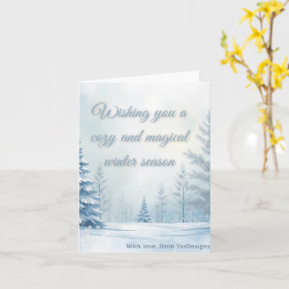 Cosy & Magical Winter Wonderland Gift Card