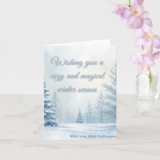 Cosy & Magical Winter Wonderland Gift Card